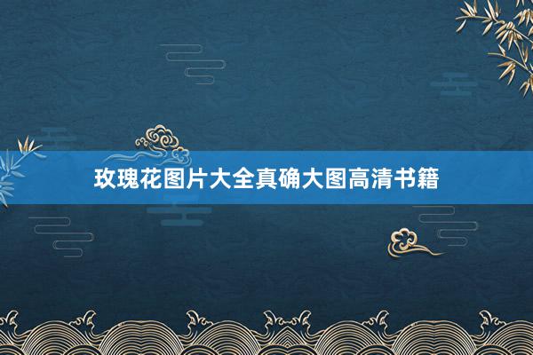 玫瑰花图片大全真确大图高清书籍